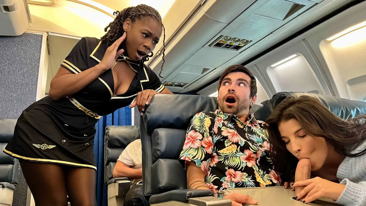 BrazzersExxtra  And Hazel Grace Jet Set Jizzers