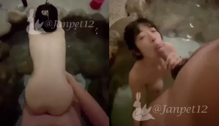 Tắm suối nước nóng~