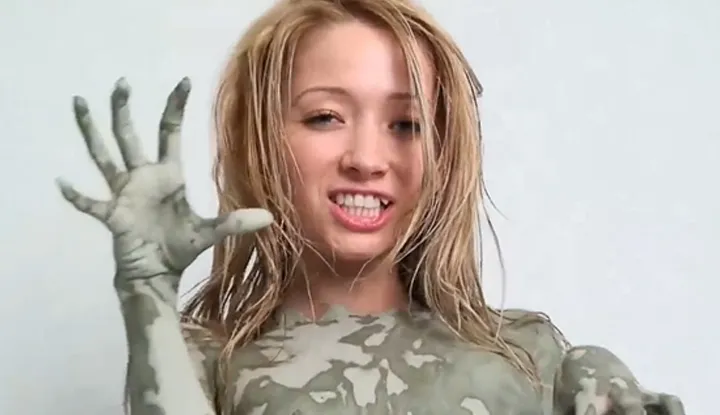 Cutesy Ira Playing with Mud