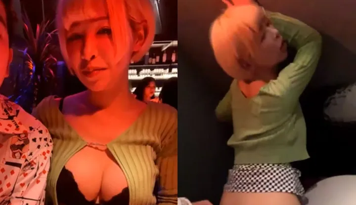 Chơi với cô gái nổi tiếng trên Twitter Kiki trong nhà vệ sinh của nhà hàng.