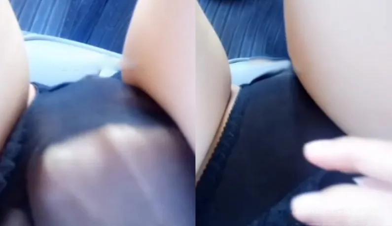 Gigantic Mochi Blanc ~ Dernière vidéo VIP limitée ~ Vidéo de masturbation en voiture noire qui fuit !!