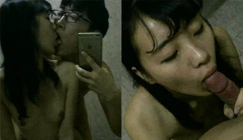 Đôi bạn nhỏ muốn làm tình mà không cần bật đèn ~ Video tự sướng chảy ra !!