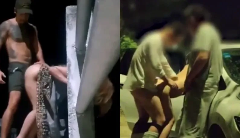 Die Hauptdarstellerin ist das Fleischgefäß für alle! Nur für die Mitglieder des Wildfickclubs! Komm schon, steig ein!