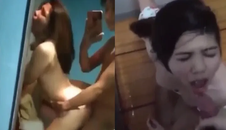 [Philippines] Sexe forcé dans la cabane de luxure, sexe déchaîné et éjaculation faciale