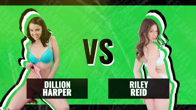 TeamSkeet - การต่อสู้ของสาวสวย - Riley Reid กับ Dillion Harper - ใครจะได้รับรางวัล?