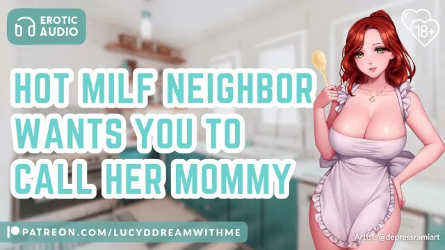 La douce MILF d'à côté veut que vous l'appeliez maman | Jeu de rôle audio F4M | Douce Domme | Branlette espagnole