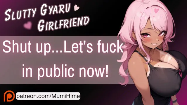 Votre petite amie Gyaru coquine vous baise en public ♡ [F4M] [Jeu de rôle audio érotique]